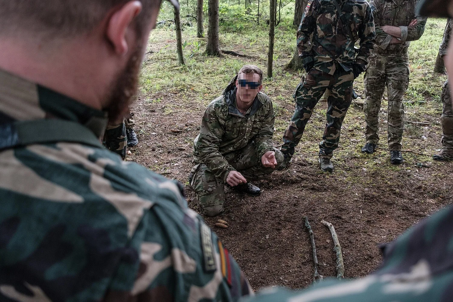 Архівне фото навчань литовських прикордонників